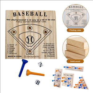 Wooden Peg Game Set 5 Pack with Custom Logo Option